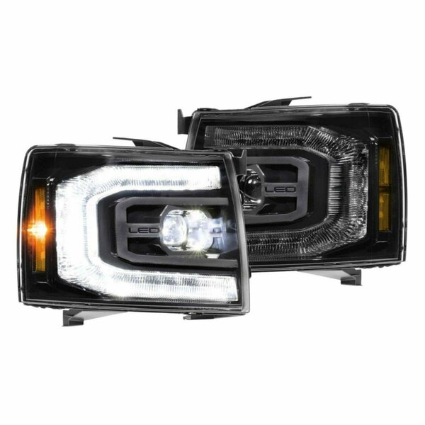 Morimoto Lighting XB Projector Headlights for 2007-2013 Silverado MMLLF540-ASM